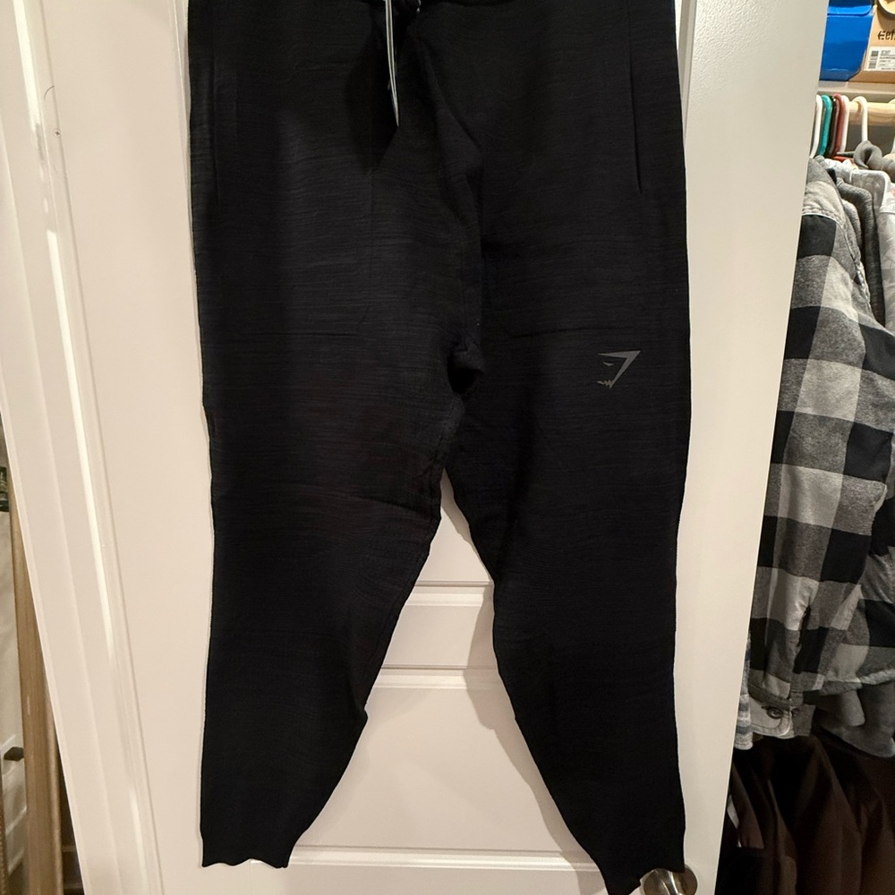Gymshark ‘Pinnacle’ knit Black Joggers